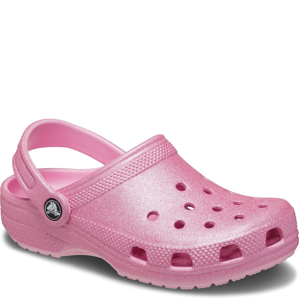 Crocs Kids Classic Glitter Clog