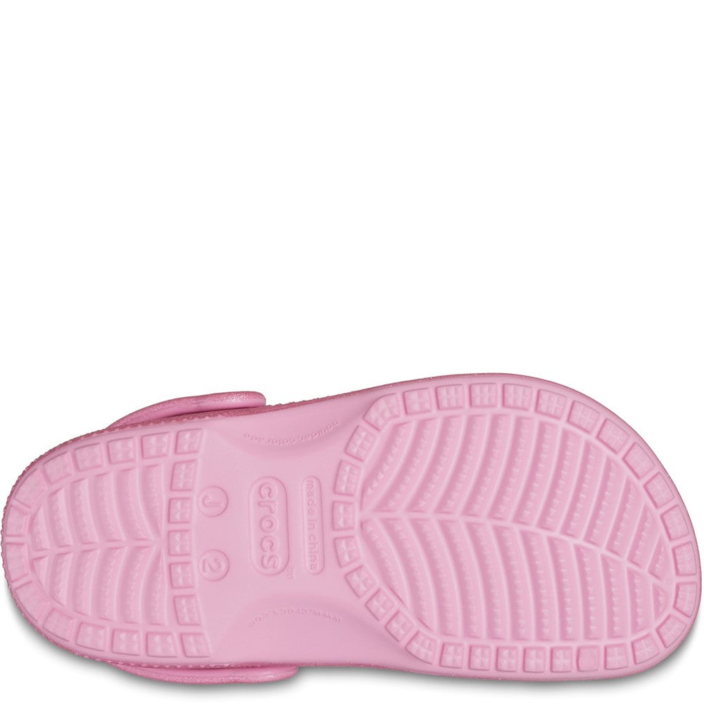 Crocs Kids Classic Glitter Clog