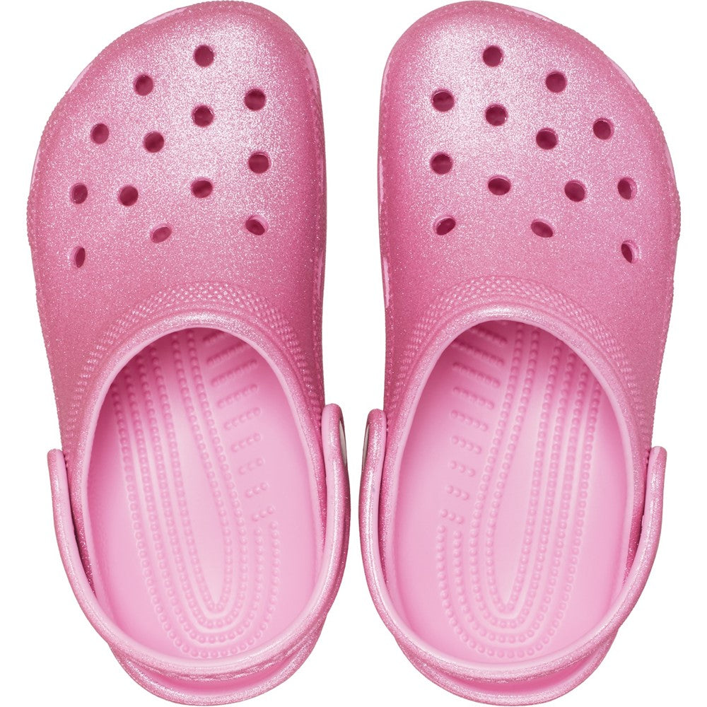 Crocs Kids Classic Glitter Clog