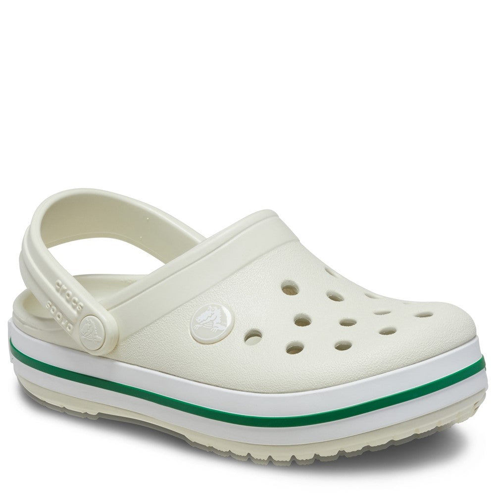 Kids Crocs Crocband Clog White – Brantano - Main Image