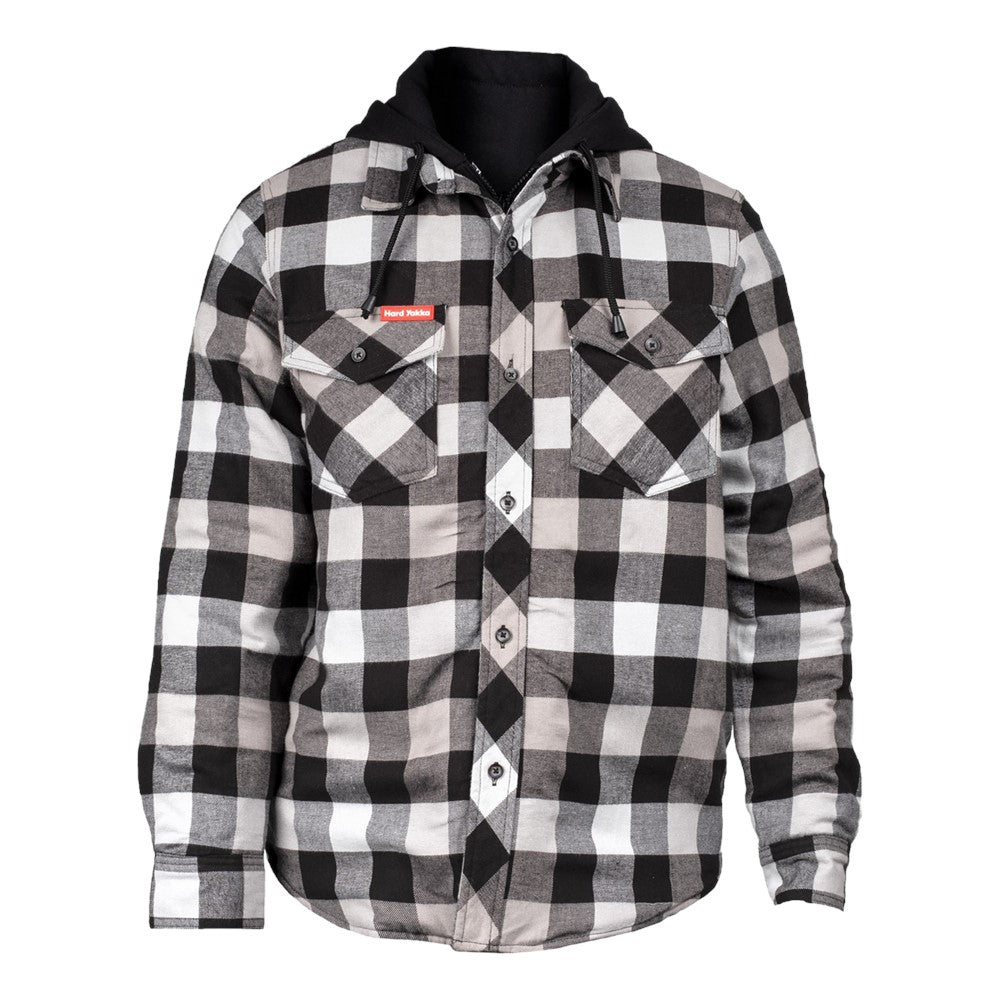 Hard Yakka Quilted Flannel Shacket