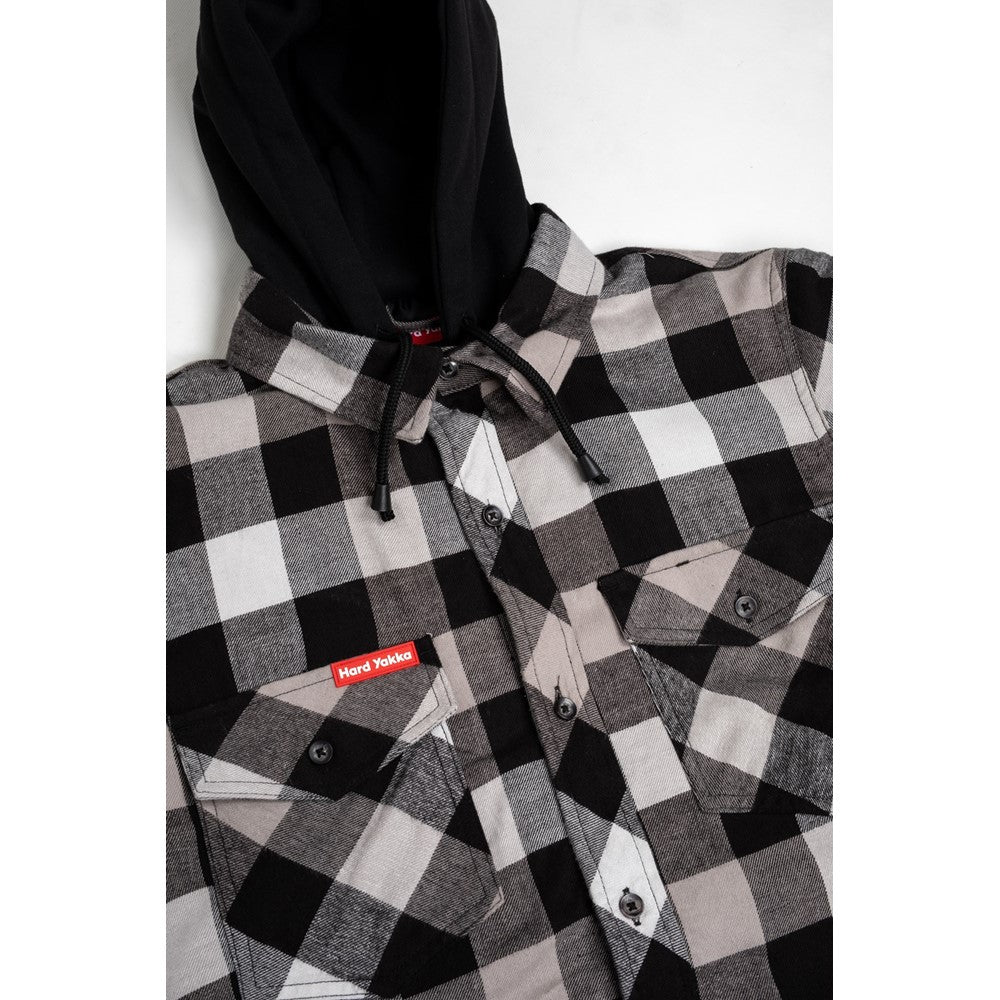 Hard Yakka Quilted Flannel Shacket