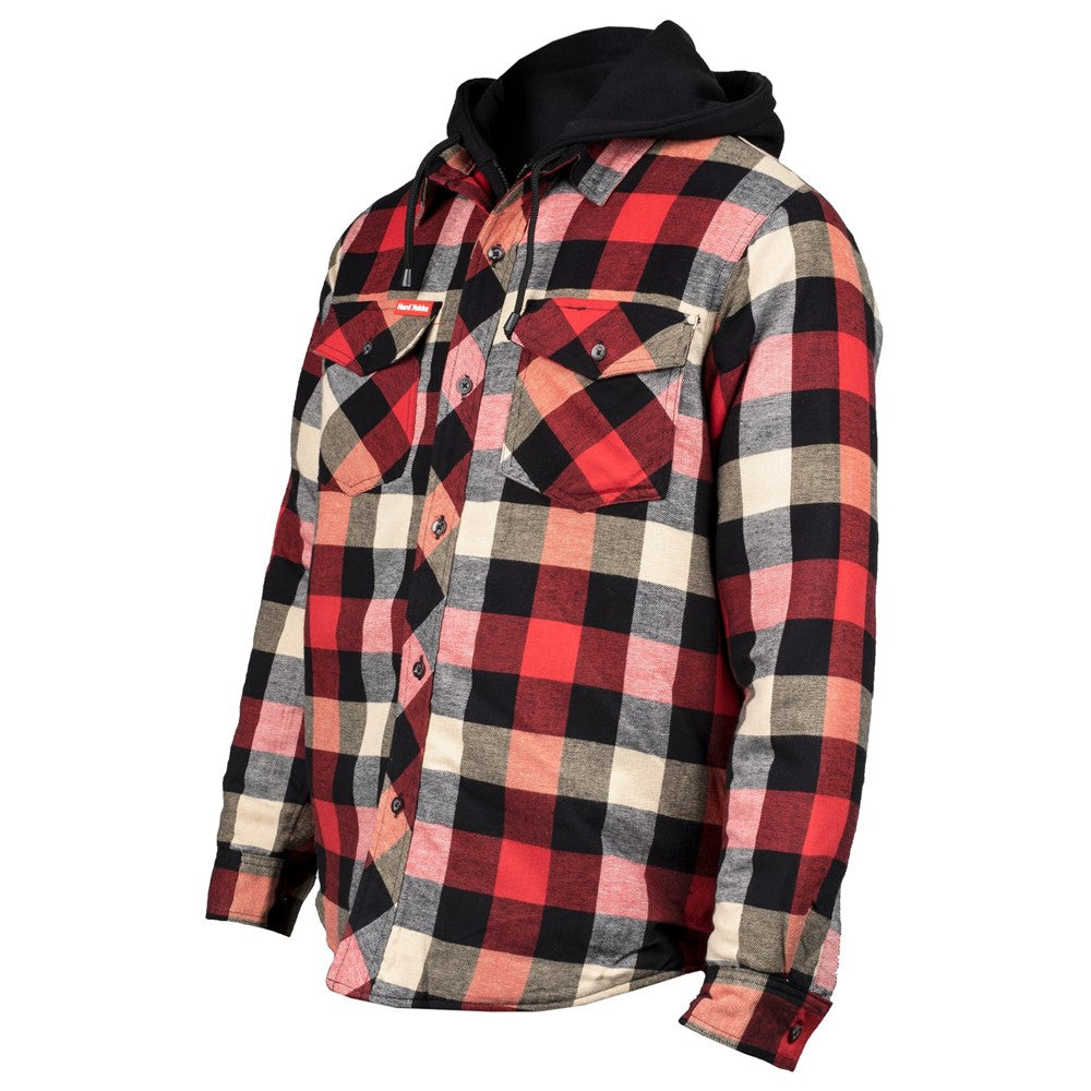 Hard Yakka Quilted Flannel Shacket