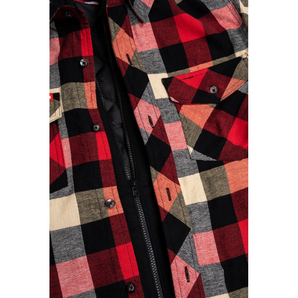 Hard Yakka Quilted Flannel Shacket