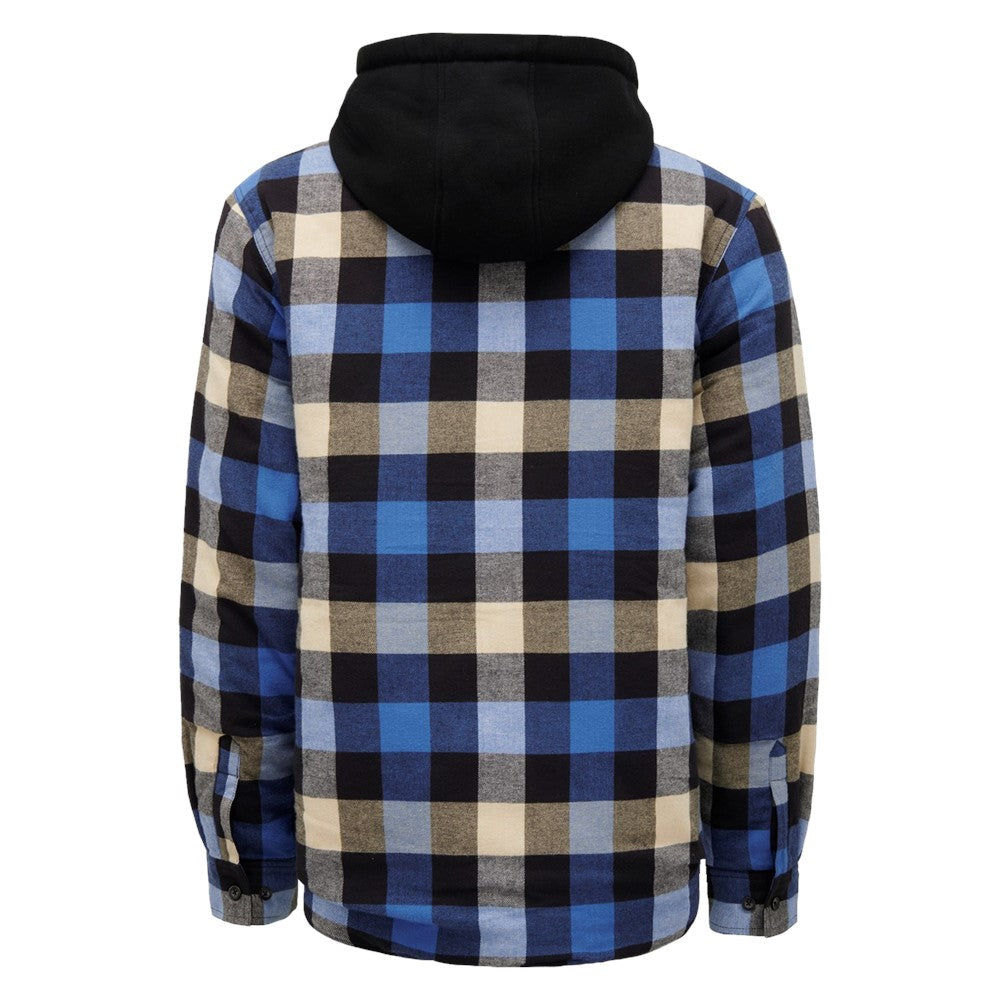 Hard Yakka Quilted Flannel Shacket