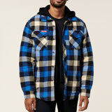 Hard Yakka Quilted Flannel Shacket