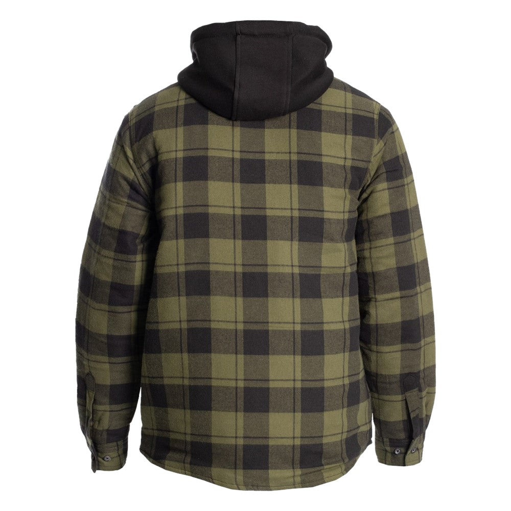 Hard Yakka Quilted Flannel Shacket