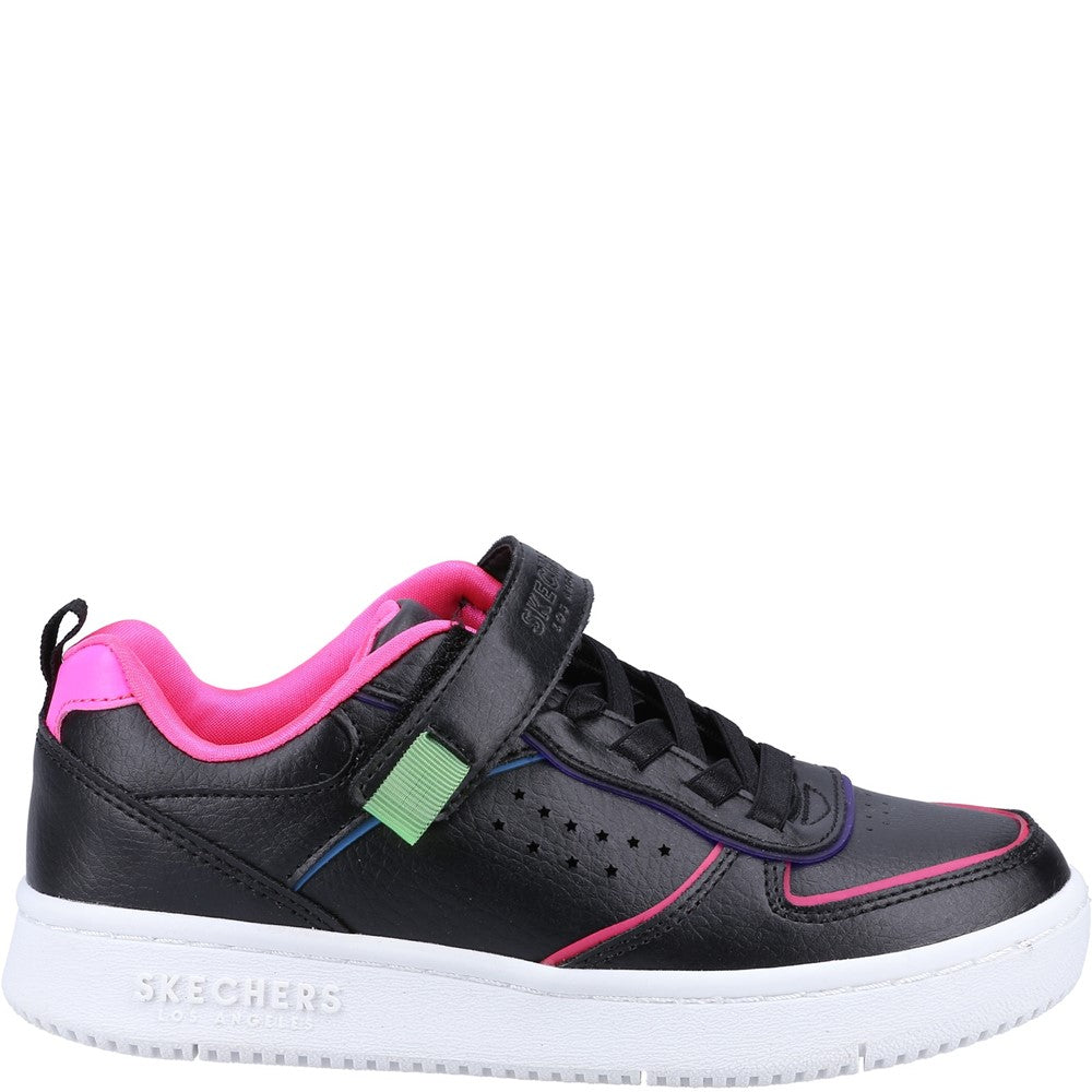 Skechers Court Squad Color Remix Trainers