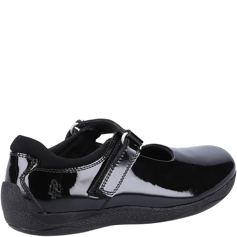 Hush Puppies Marcie Junior Patent School Shoe