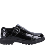 Hush Puppies Paloma Patent Junior School Shoes