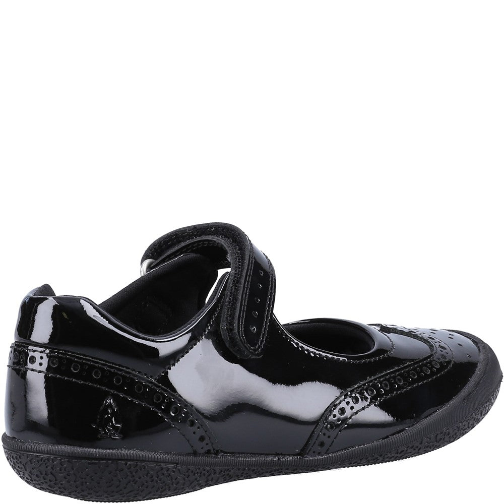 Hush Puppies Rina Patent Senior School Shoes