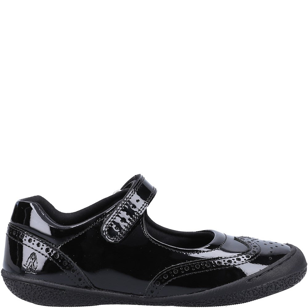Hush Puppies Rina Patent Senior School Shoes