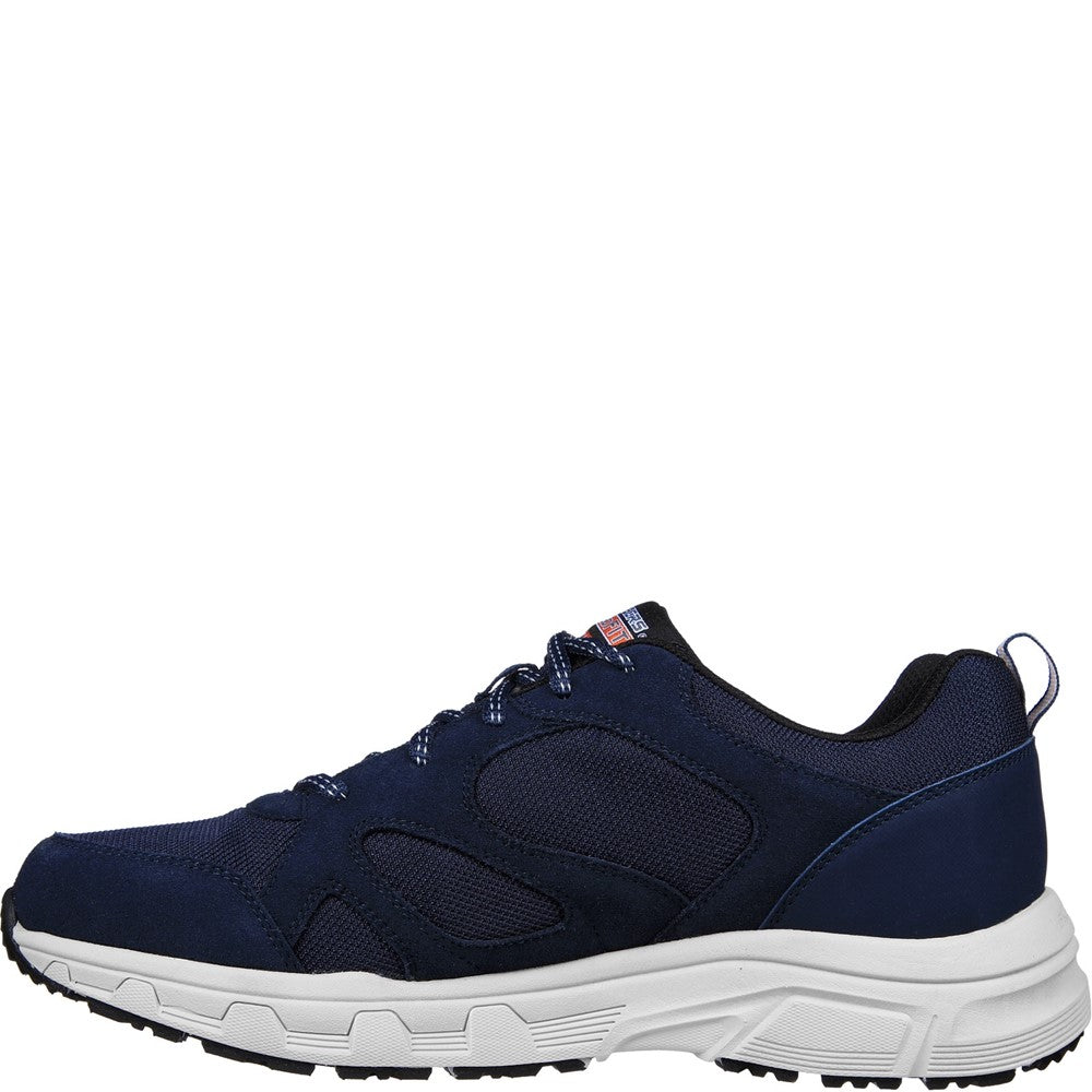 Mens Skechers Oak Canyon Sunfair Trekking Low Cut Navy – Brantano