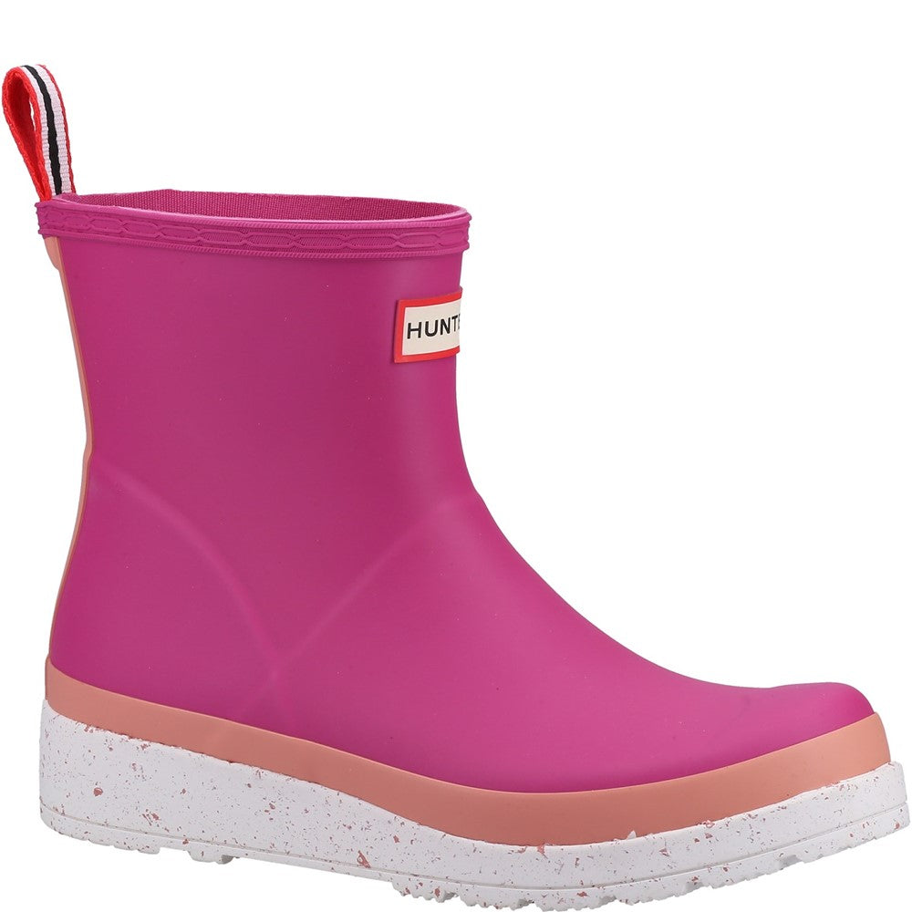 Hunter Play Short Speckle Wellington Boots