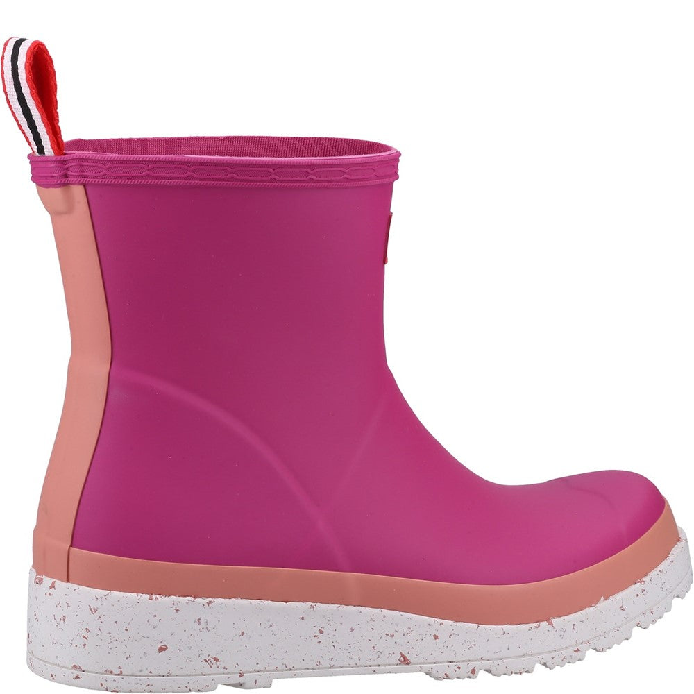 Hunter Play Short Speckle Wellington Boots