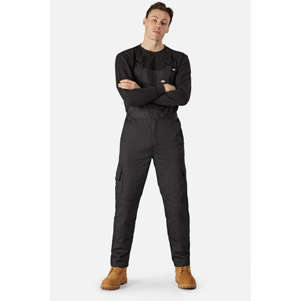 Mens Dickies Everyday Bib and Brace Black – Brantano