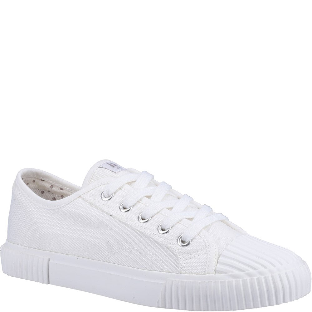 Hush Puppies Brooke Canvas Trainer