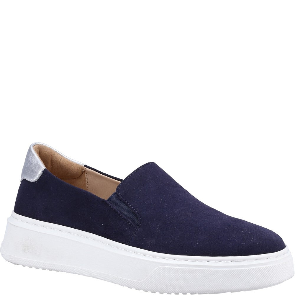 Womens Hush Puppies Corinne Slip On Cupsole Navy - Main Image