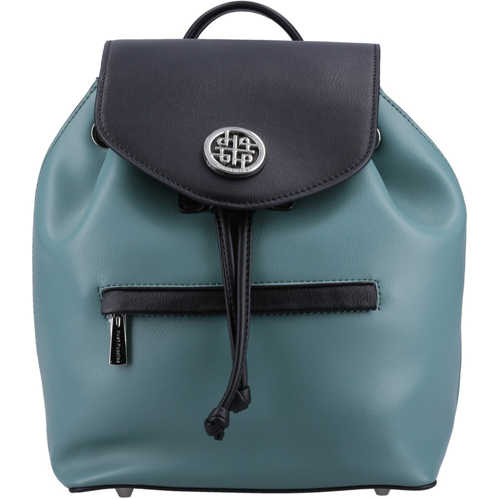 Womens Hush Puppies Mona Backpack Light Turquoise – Brantano