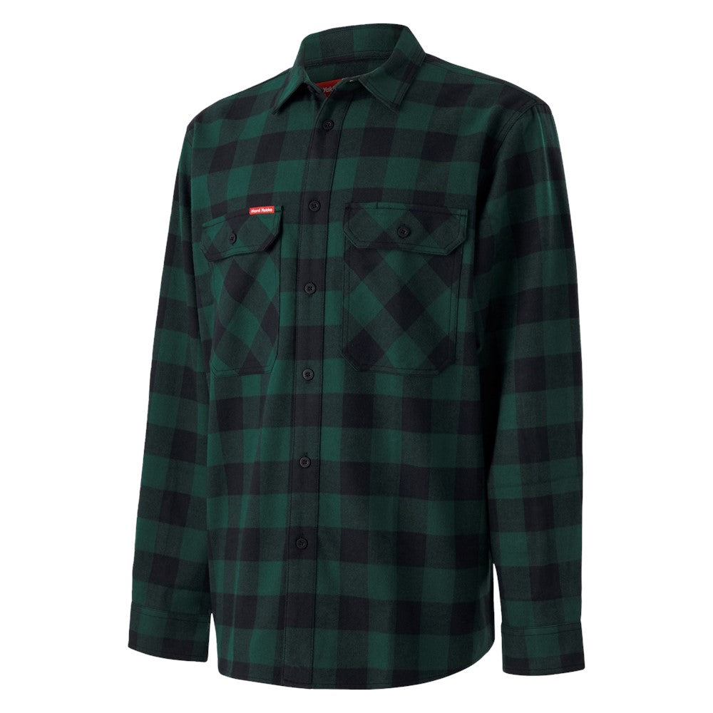 Hard Yakka Long Sleeve Check Flannel Shirt