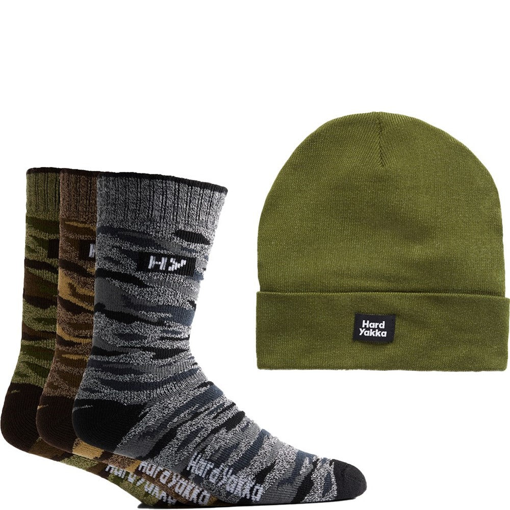 Hard Yakka Sock & Beanie Bundle