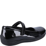 Hush Puppies Aria Patent Junior School Shoes