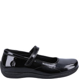 Hush Puppies Aria Patent Senior School Shoes