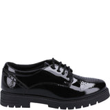 Hush Puppies Jayne Patent Senior School Shoes