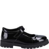 Hush Puppies Sabrina Patent Junior School Shoes