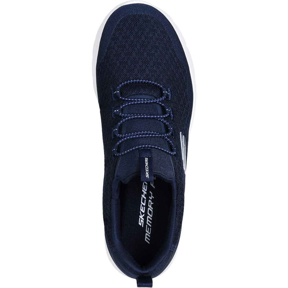 Womens Skechers Dynamight Real Smooth Shoe Navy