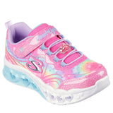 Skechers Flutter Heart Lights - Groovy Swirl Shoe