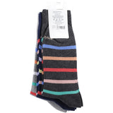 Hush Puppies Stripe 3 Pack Socks