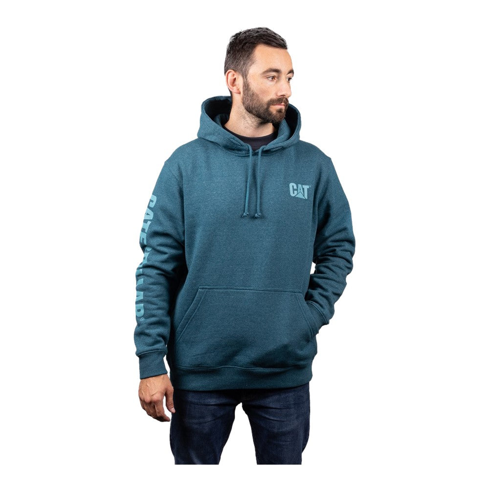 Caterpillar Trademark Banner Hooded Sweatshirt