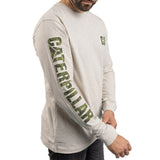 Caterpillar Trademark Banner Long Sleeve T-Shirt