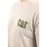 Caterpillar Trademark Banner Long Sleeve T-Shirt