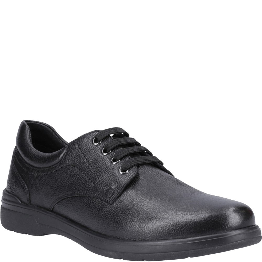 Mens Hush Puppies Marco Lace Up Shoe Black