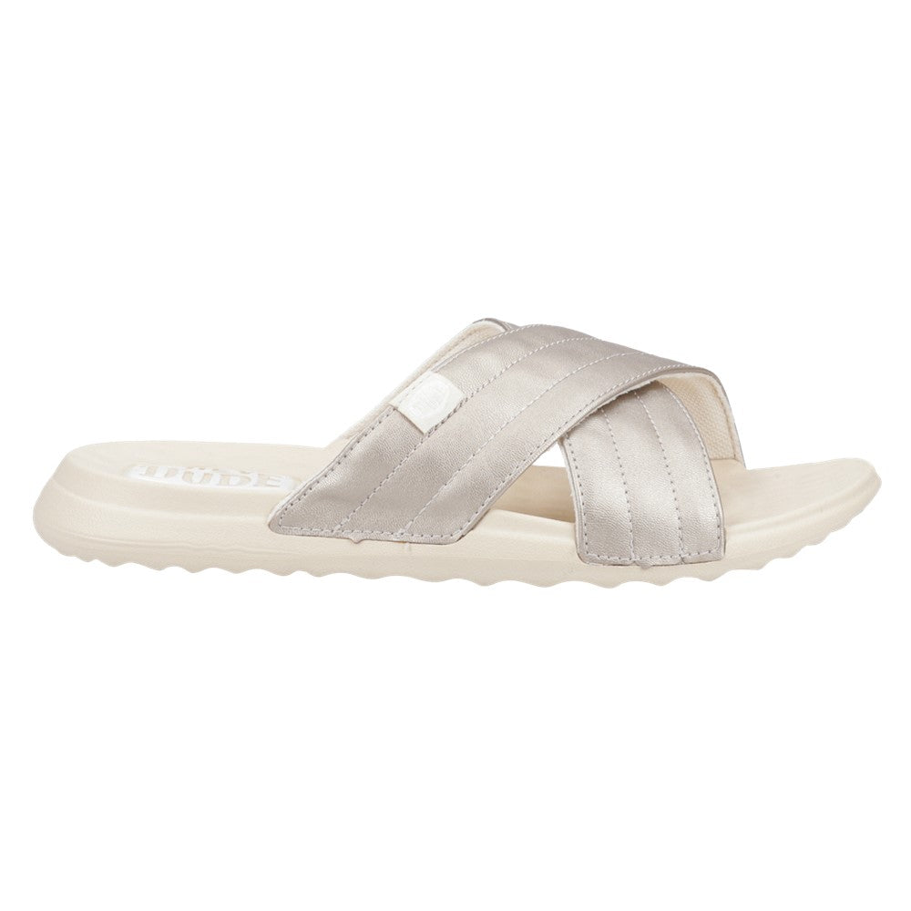 HEYDUDE Christi Slide Distressed Sandal