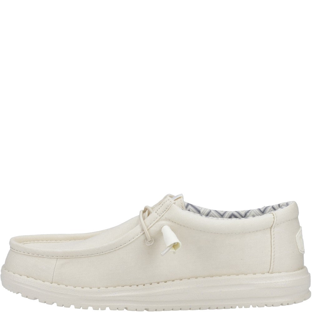 HEYDUDE Wally Stretch Canvas Slip on Shoe