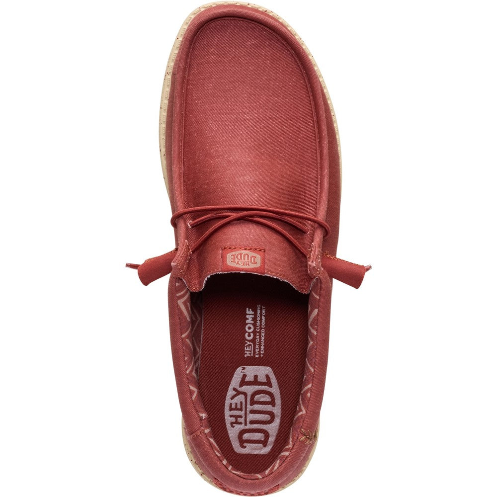 HEYDUDE Wally Stretch Canvas Slip on Shoe