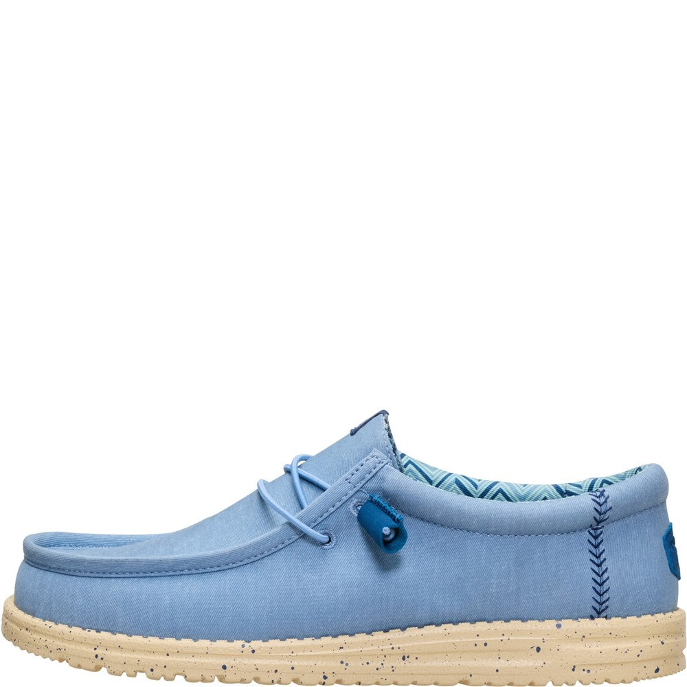 HEYDUDE Wally Stretch Canvas Slip on Shoe