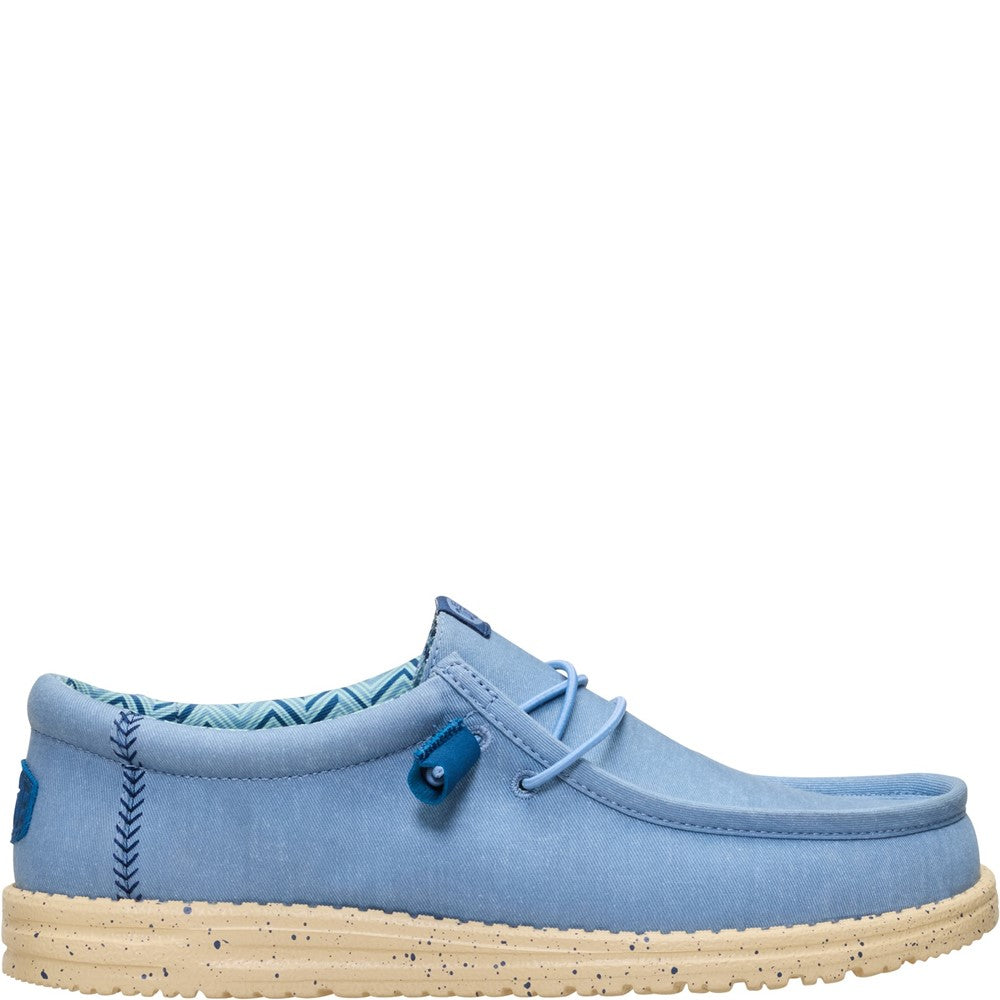 HEYDUDE Wally Stretch Canvas Slip on Shoe