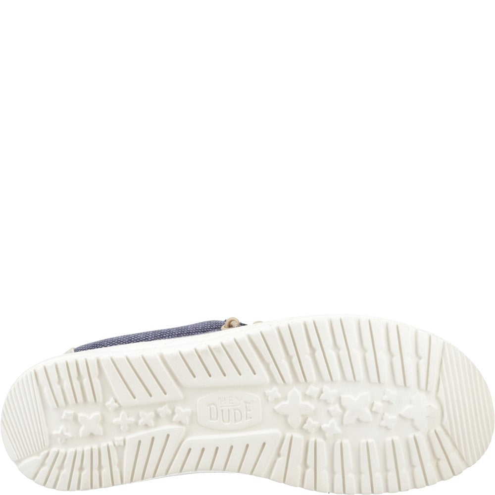 HEYDUDE Wally Coastline Jute Shoe