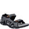 Steel grey black orange