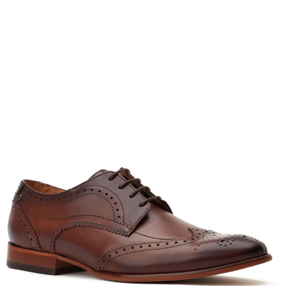 Base London Barbera Lace Up Brogue Shoe