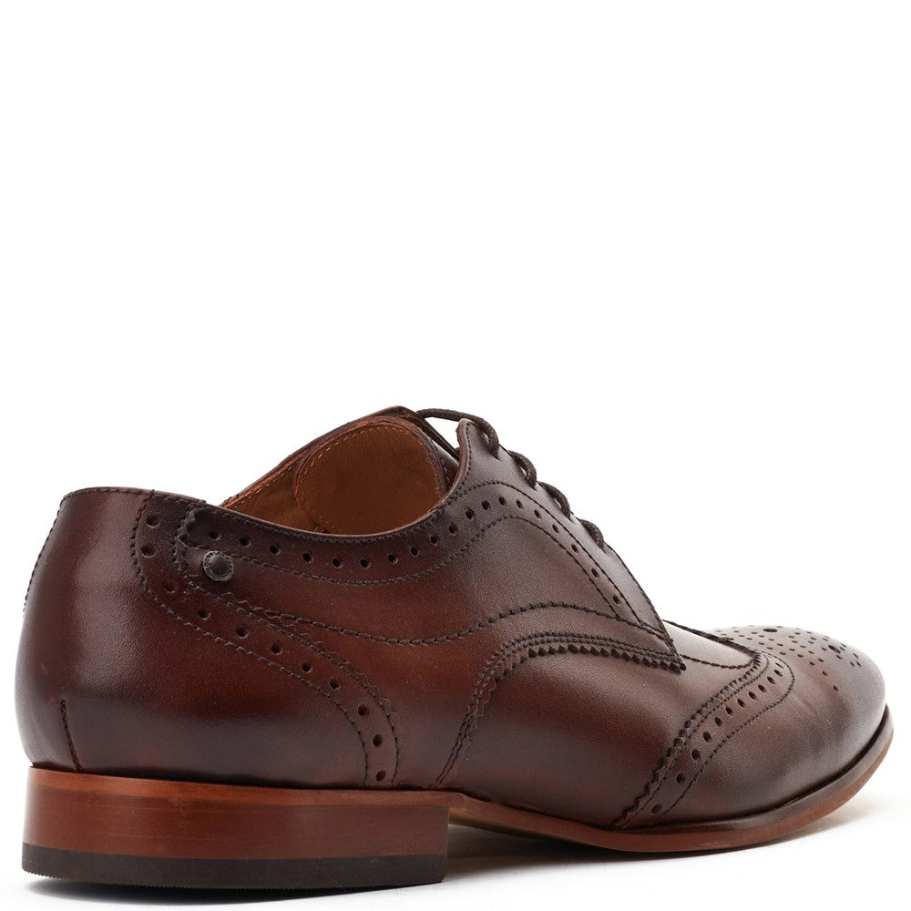 Base London Barbera Lace Up Brogue Shoe
