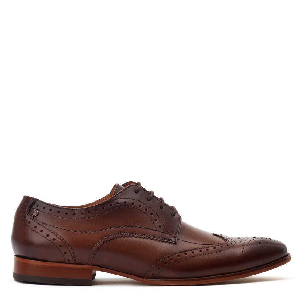 Base London Barbera Lace Up Brogue Shoe