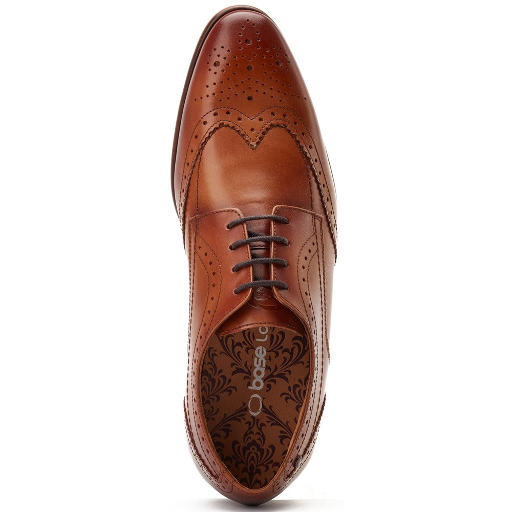 Base London Barbera Lace Up Brogue Shoe