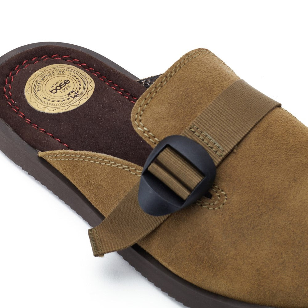 Base London Taurus Slip On Suede Mule