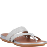 Fitflop Gracie Shimmerlux Strappy Toe Post Sandals