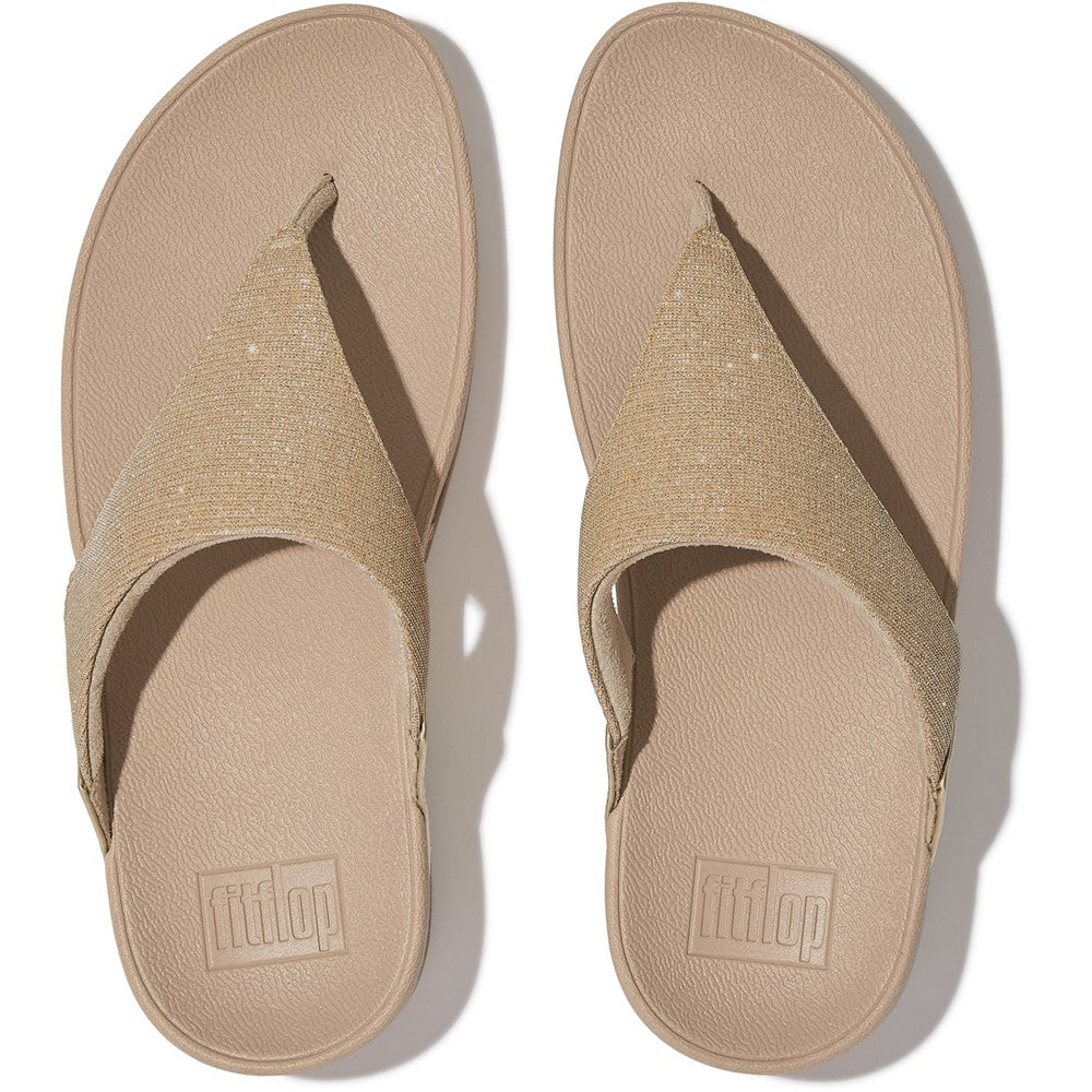 Fitflop Lulu Shimmerlux Toe Post Sandals